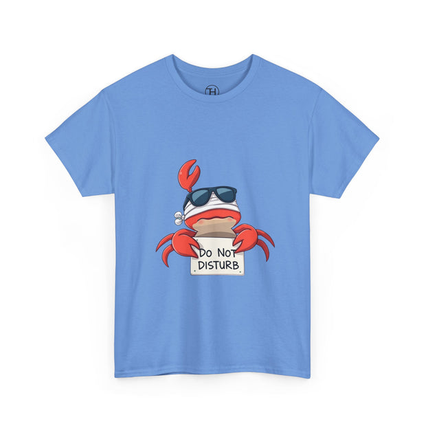 Playful Crab Graphic Tee, Relaxed Summer T-Shirt, Gift for Beach Lovers, Funny Casual Wear, Unique Gift Idea, Summer Vibes Shirt