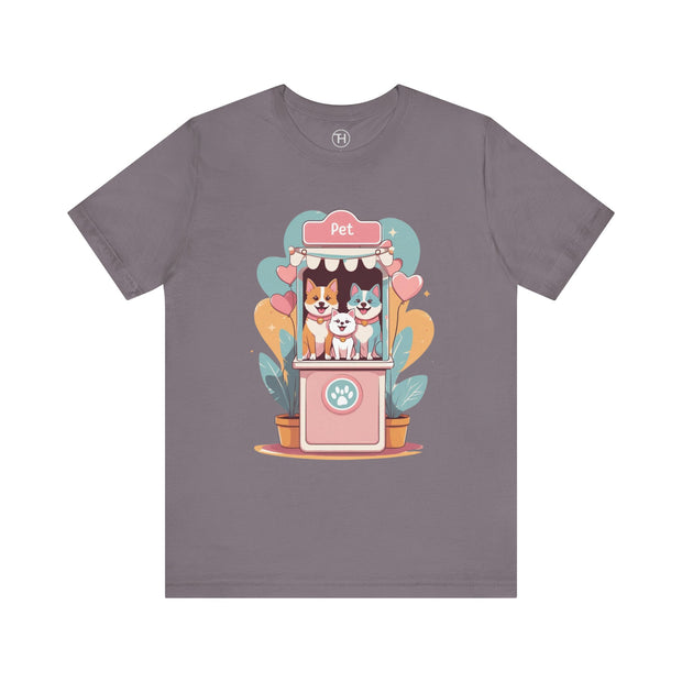 Cute Pet Adoption Jersey Tee