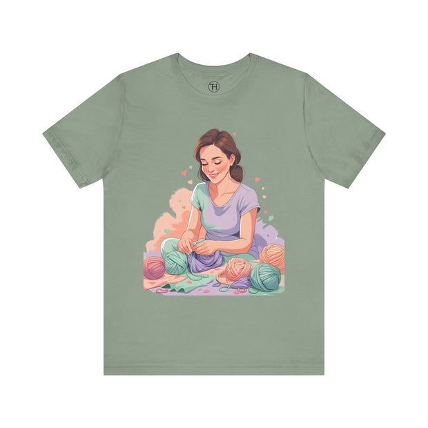 Crafty Vibes Unisex Tee - Perfect Gift for Crafters