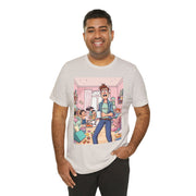Funny Family Chaos Tee, Unisex Graphic Shirt, Parenting Humor T-Shirt, Ideal Gift for Dad, Quirky Casual Wear