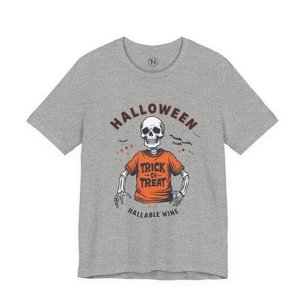 Halloween Trick or Treat Skull Tee