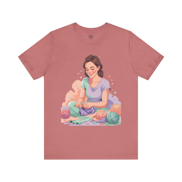 Crafty Vibes Unisex Tee - Perfect Gift for Crafters
