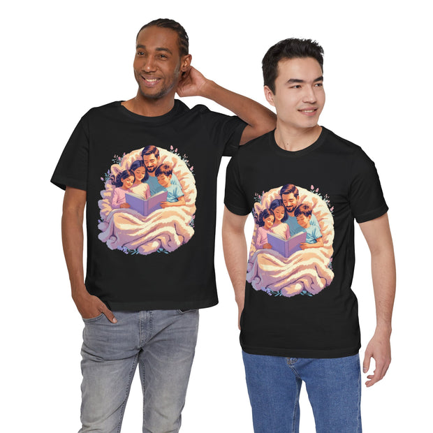 Cozy Family Reading Tee