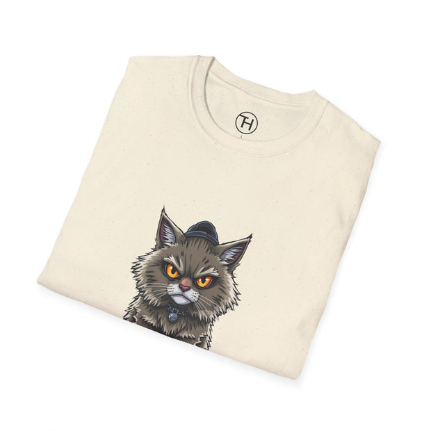 Funny Cat Graphic T-Shirt, Fluff Around and Find Out Tee, Cat Lover Gift, Unisex Humor Shirt, Casual Everyday Wear