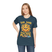 Sunny Vibes Tee | Unisex Short Sleeve Tee, Summer Shirt