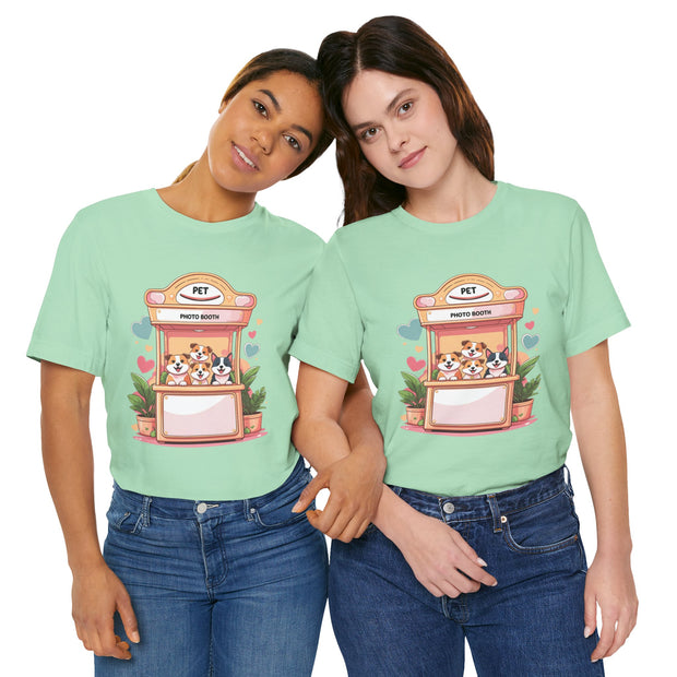 Dog Lover T-Shirt - Cute Pet Photo Booth Tee