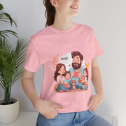 Family Love Unisex Jersey Tee - Father's Day and Mother's Day Gift Shirt