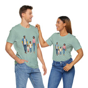 Family Walk Unisex Tee - Casual Summer Shirt for Parents