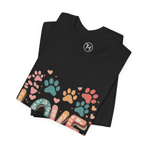 Love Paw Print Tee
