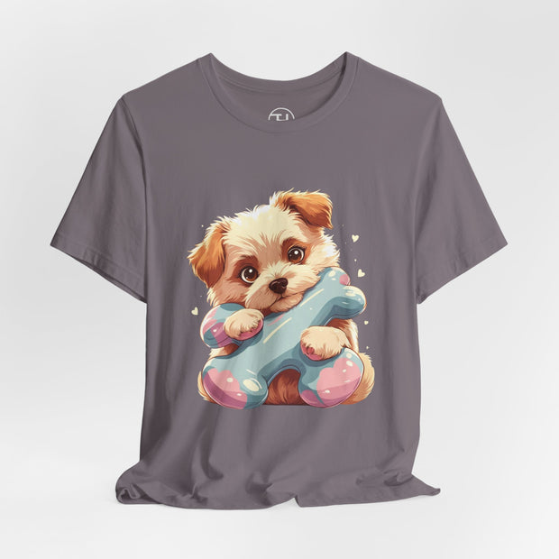Adorable Puppy Graphic Tee | Unisex Short Sleeve T-Shirt