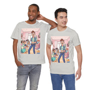 Funny Family Chaos Tee, Unisex Graphic Shirt, Parenting Humor T-Shirt, Ideal Gift for Dad, Quirky Casual Wear