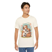 Cute Dog Love Short Sleeve Tee