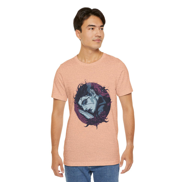 Dreamy Sleepy Graphic Tee, Unisex T-Shirt, Casual Wear, Gift for Relaxation, Unique Artwork, Lounge T-Shirt, Cozy Fashion