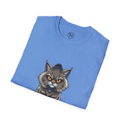 Funny Cat Graphic T-Shirt, Fluff Around and Find Out Tee, Cat Lover Gift, Unisex Humor Shirt, Casual Everyday Wear