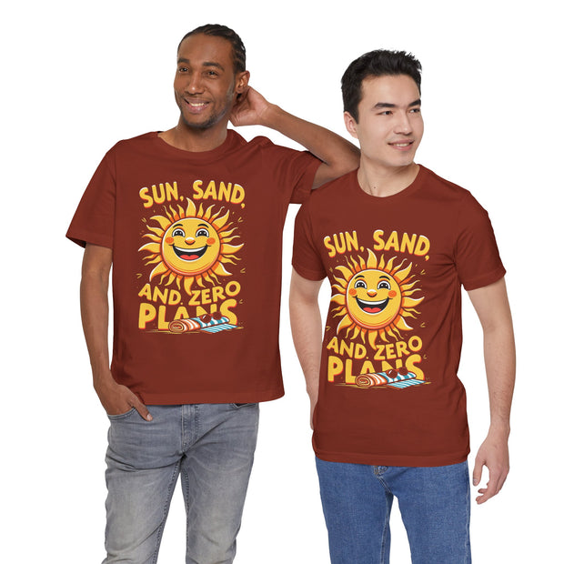 Sunny Vibes Tee | Unisex Short Sleeve Tee, Summer Shirt
