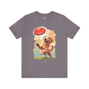 Golden Retriever Frisbee Tee