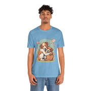 Cute Dog Love Short Sleeve Tee