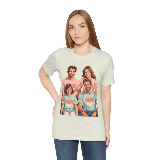Heart Family Unisex Tee