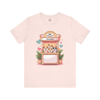 Dog Lover T-Shirt - Cute Pet Photo Booth Tee - Hover View