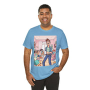 Funny Family Chaos Tee, Unisex Graphic Shirt, Parenting Humor T-Shirt, Ideal Gift for Dad, Quirky Casual Wear