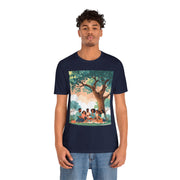 Family Gathering Tee, Community Love T-Shirt, Nature Vibes Shirt, Summer Picnic Apparel, Casual Wear for Family Celebrations