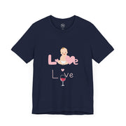 Cute Baby Love Tee for Parents, Baby Shower Gift, Mother's Day Gift, Graphic Tee, Love Theme T-Shirt, Unisex Casual Wear