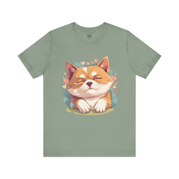 Cute Corgi Sleeping Tee