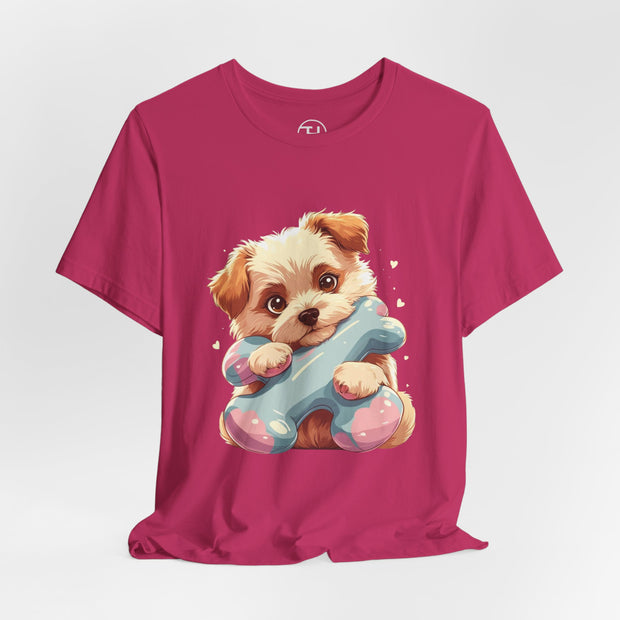 Adorable Puppy Graphic Tee | Unisex Short Sleeve T-Shirt
