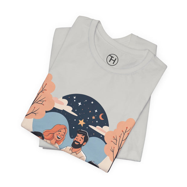 Cozy Family Campfire Tee – Perfect for Camping Trips