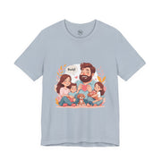 Family Love Unisex Jersey Tee - Father's Day and Mother's Day Gift Shirt
