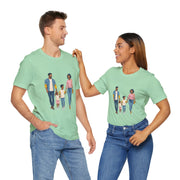 Family Walk Unisex Tee - Casual Summer Shirt for Parents