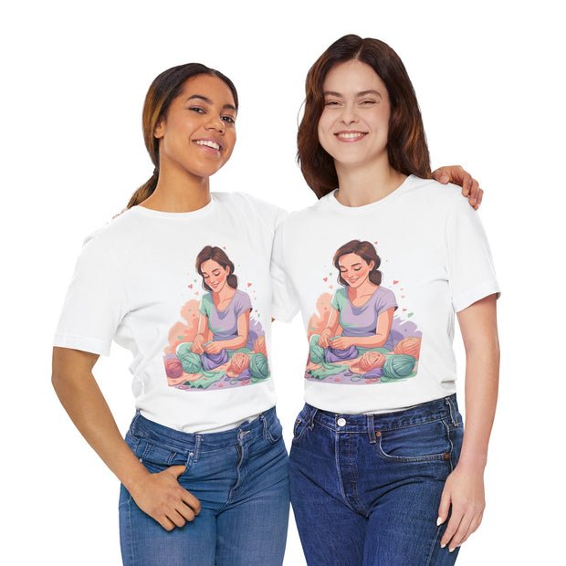 Crafty Vibes Unisex Tee - Perfect Gift for Crafters