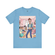 Funny Family Chaos Tee, Unisex Graphic Shirt, Parenting Humor T-Shirt, Ideal Gift for Dad, Quirky Casual Wear