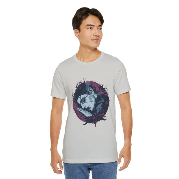 Dreamy Sleepy Graphic Tee, Unisex T-Shirt, Casual Wear, Gift for Relaxation, Unique Artwork, Lounge T-Shirt, Cozy Fashion