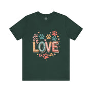 Love Paw Print Tee