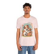 Cute Dog Love Short Sleeve Tee