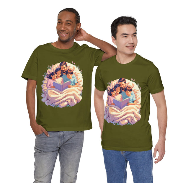 Cozy Family Reading Tee