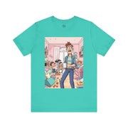 Funny Family Chaos Tee, Unisex Graphic Shirt, Parenting Humor T-Shirt, Ideal Gift for Dad, Quirky Casual Wear