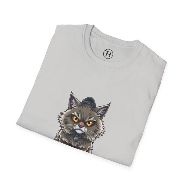 Funny Cat Graphic T-Shirt, Fluff Around and Find Out Tee, Cat Lover Gift, Unisex Humor Shirt, Casual Everyday Wear