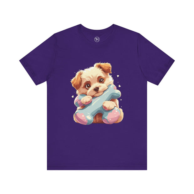Adorable Puppy Graphic Tee | Unisex Short Sleeve T-Shirt
