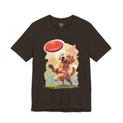Golden Retriever Frisbee Tee