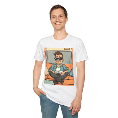 Chill Vibes T-Shirt, Cool Graphic Tee, Relaxed Fit Shirt, Gift for Him, Fun Casual Wear, Summer Essentials, Graphic Tee