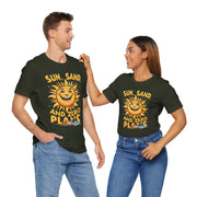 Sunny Vibes Tee | Unisex Short Sleeve Tee, Summer Shirt