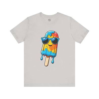 Cool Popsicle Graphic Tee, Summer T-Shirt, Unisex Jersey Tee, Fun Ice Cream Shirt, Gift for Ice Cream Lovers, Cute Casual Wear - Hover View