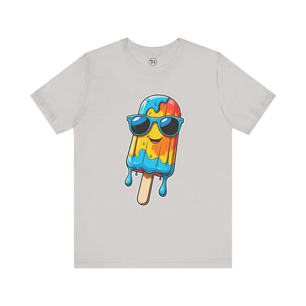 Cool Popsicle Graphic Tee, Summer T-Shirt, Unisex Jersey Tee, Fun Ice Cream Shirt, Gift for Ice Cream Lovers, Cute Casual Wear