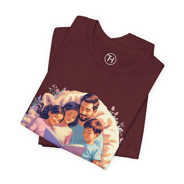 Cozy Family Reading Tee
