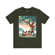 Family Gathering Tee, Community Love T-Shirt, Nature Vibes Shirt, Summer Picnic Apparel, Casual Wear for Family Celebrations