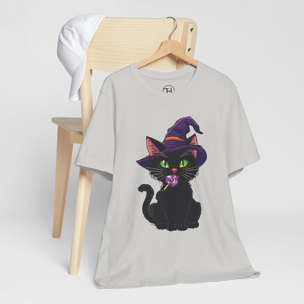 Spooky Black Cat Tee