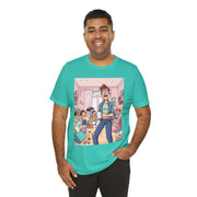 Funny Family Chaos Tee, Unisex Graphic Shirt, Parenting Humor T-Shirt, Ideal Gift for Dad, Quirky Casual Wear