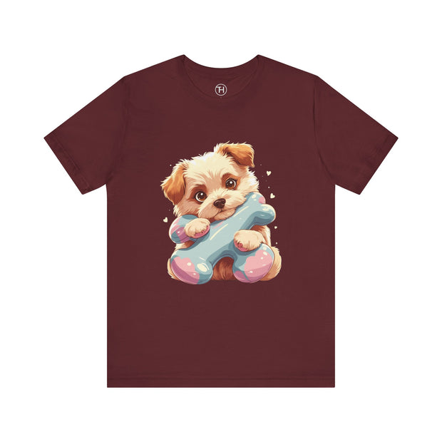 Adorable Puppy Graphic Tee | Unisex Short Sleeve T-Shirt